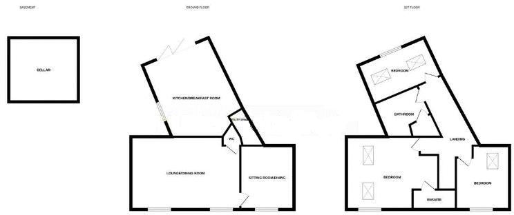 Grey House, Audlem Road, Hankelow floorplan
