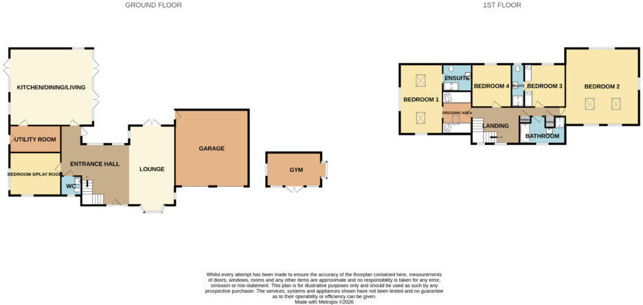 Midway, Pinfold Lane, Mirfield, WF14 9JA floorplan