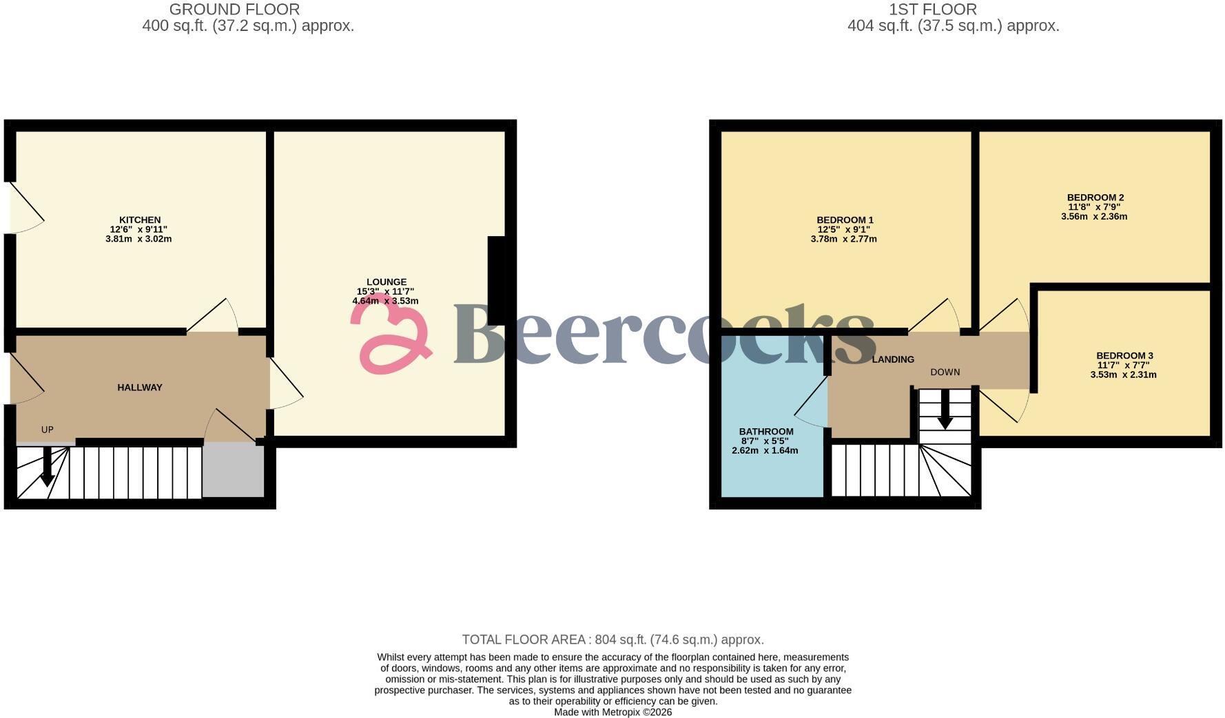 Beacon Avenue, Barton-upon-humber, DN18 5DP floorplan