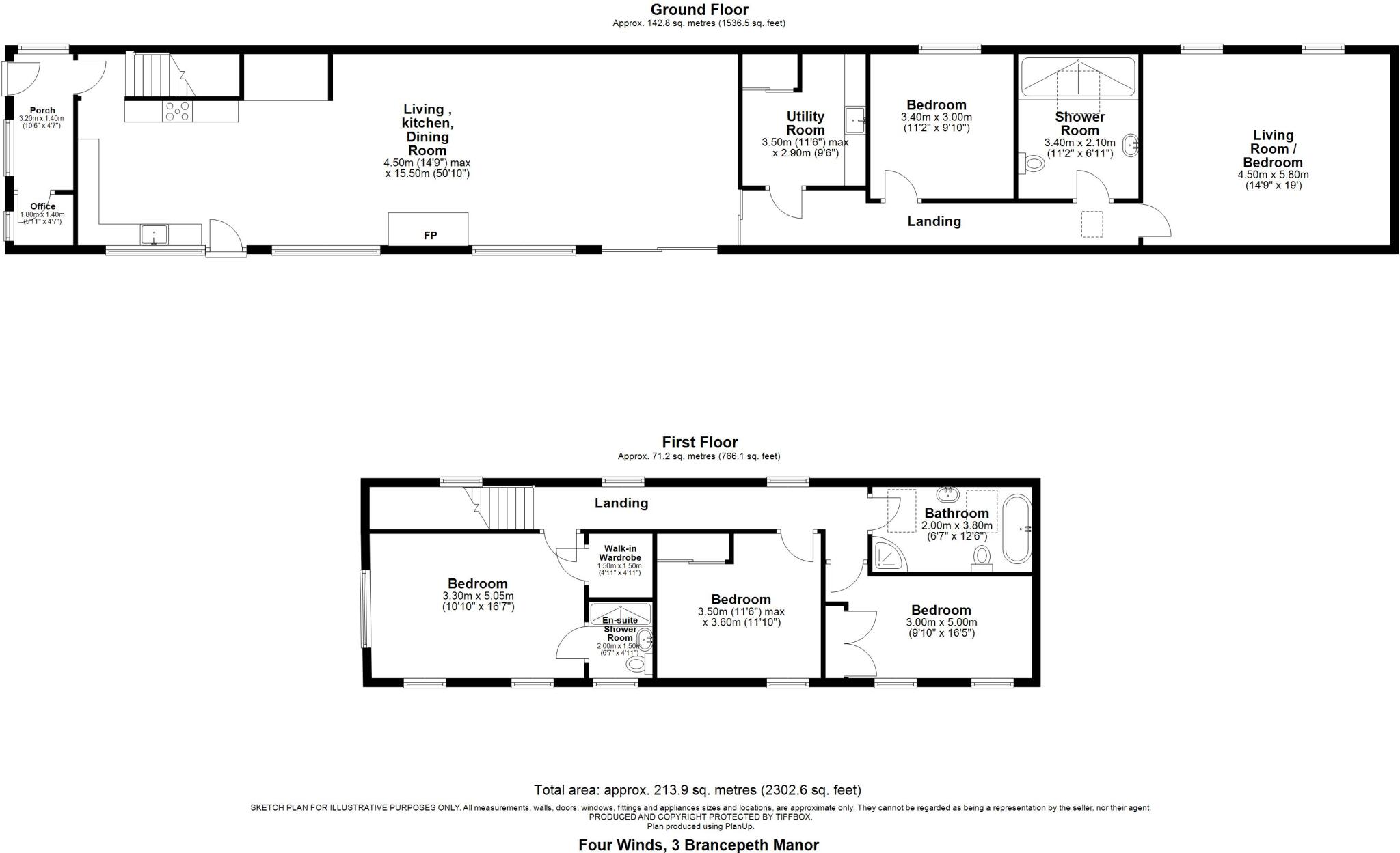Brancepeth Manor Farm, Crook, DL15 floorplan