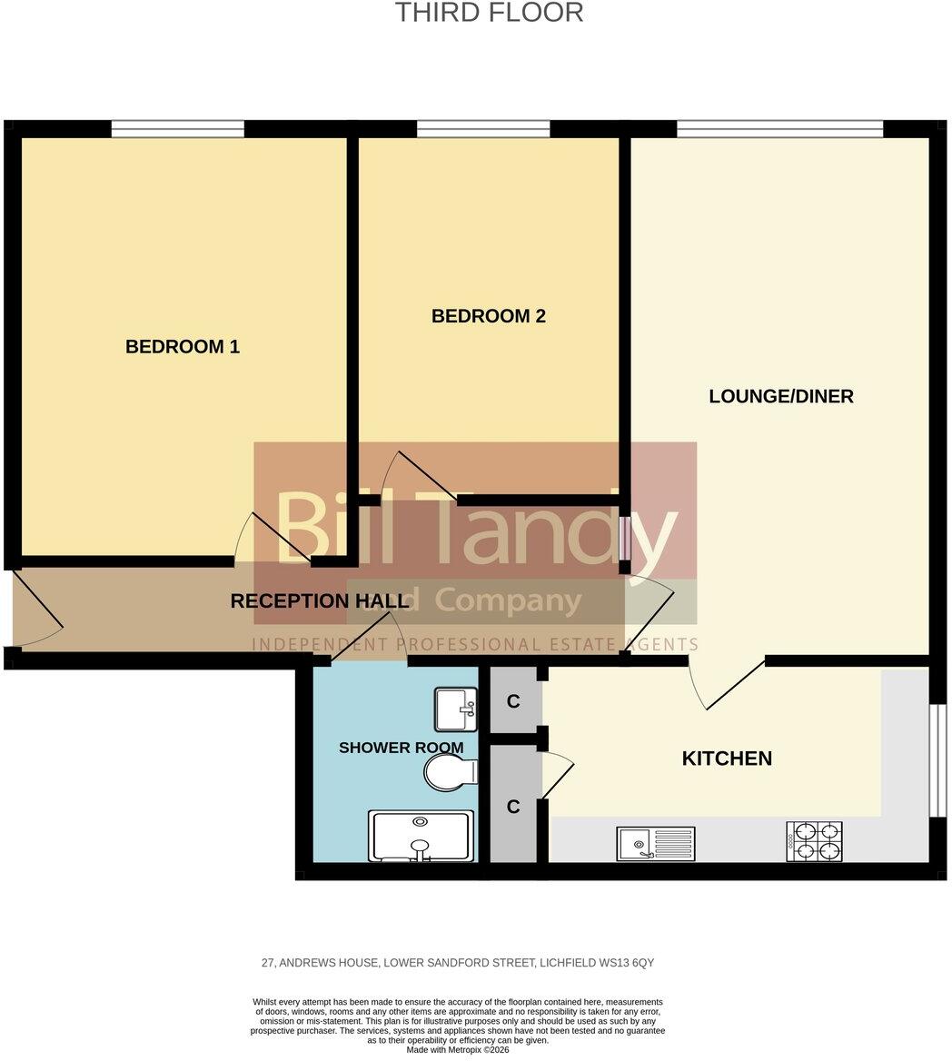Lower Sandford Street, Lichfield, WS13 floorplan