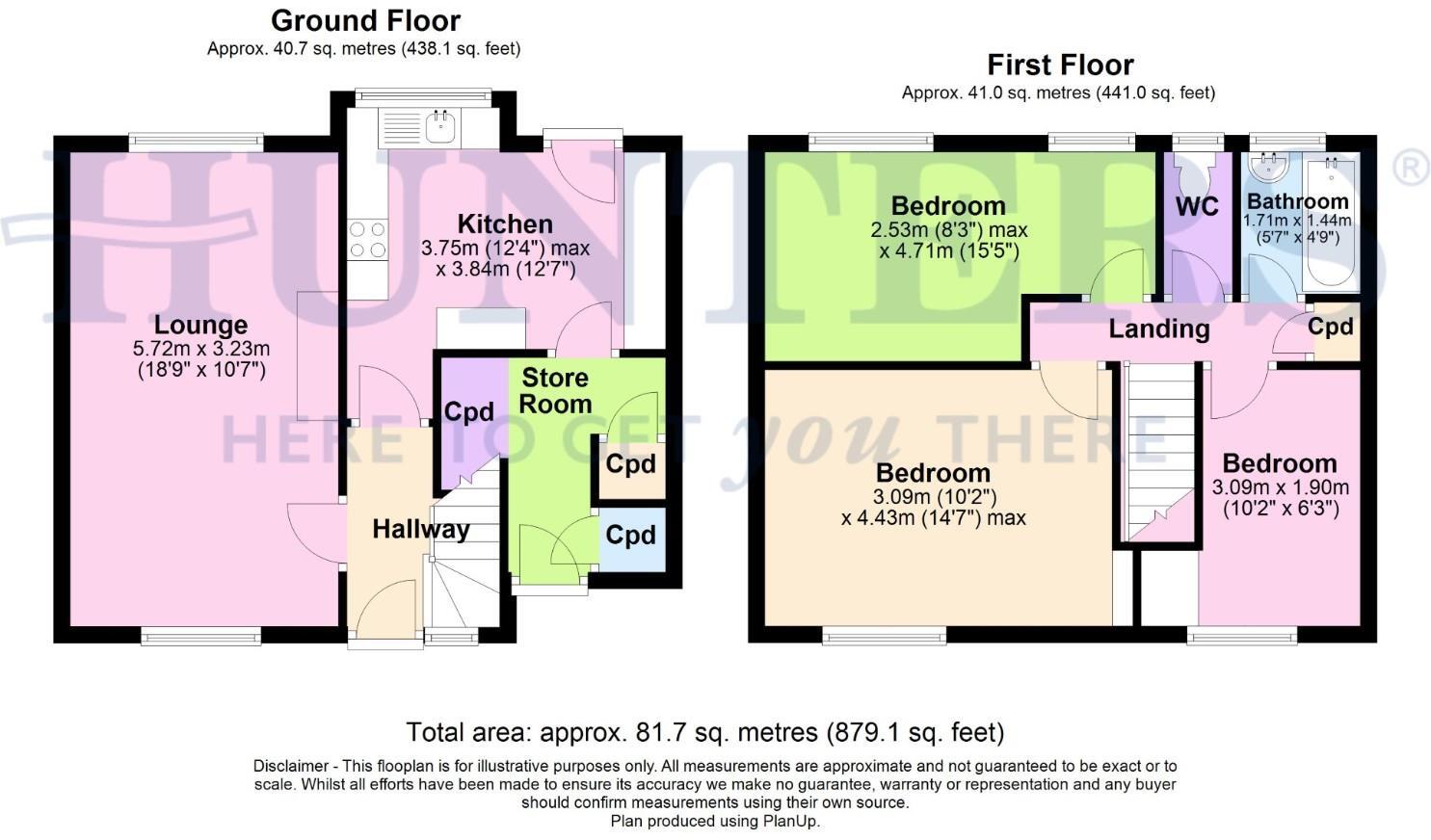 Searness Road, Middleton M24 floorplan