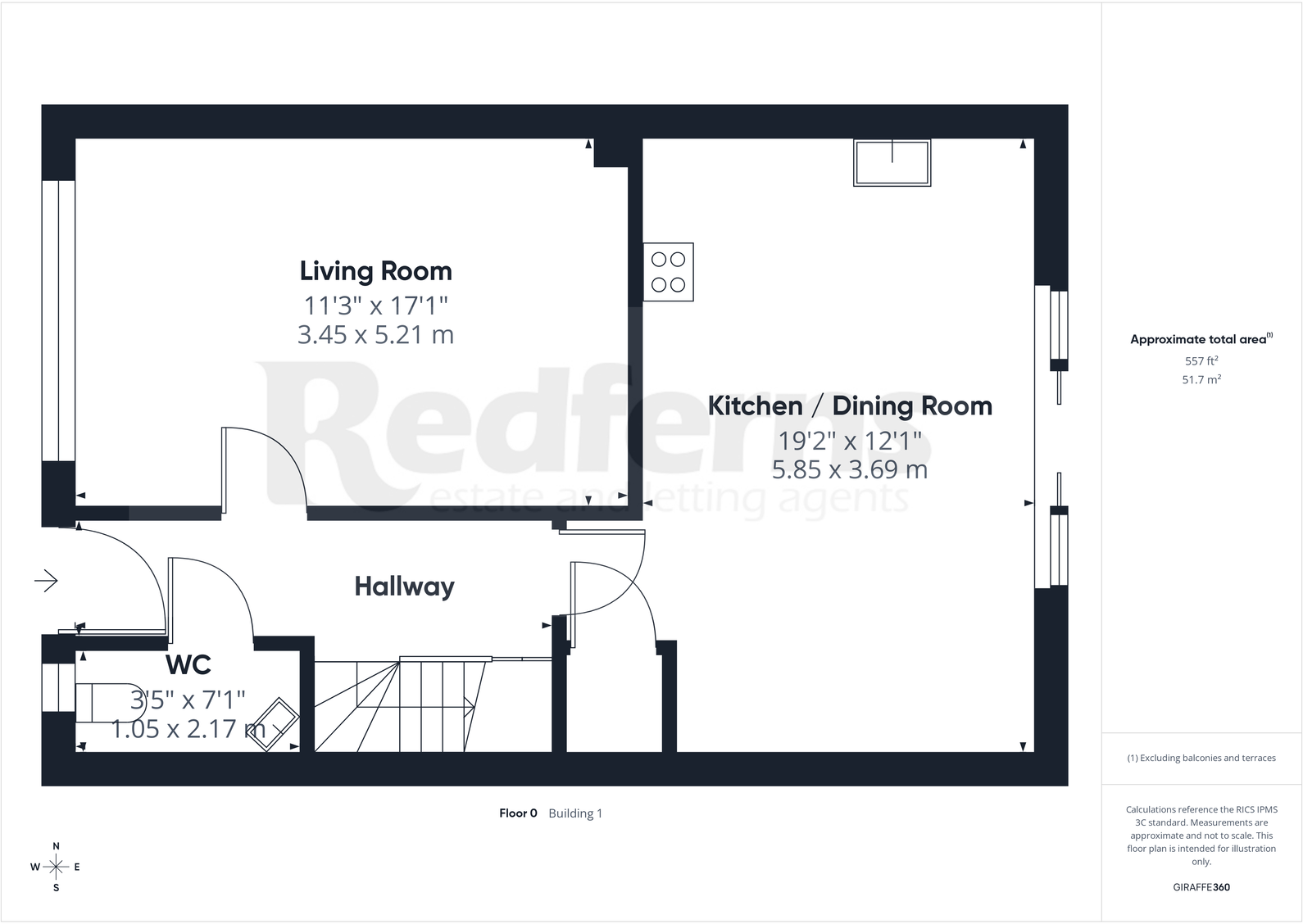 7, Abbott Close, Ottery St. Mary, EX11 1FH floorplan