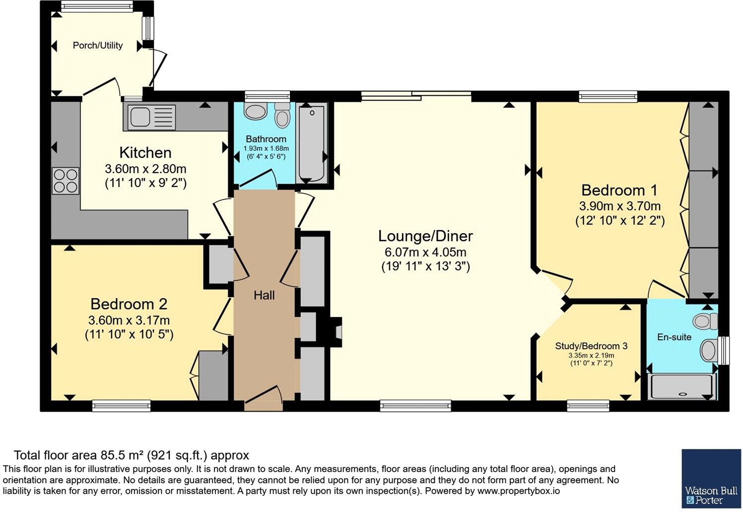Fleet Way, Shalfleet, Newport, Isle of Wight, PO30 floorplan
