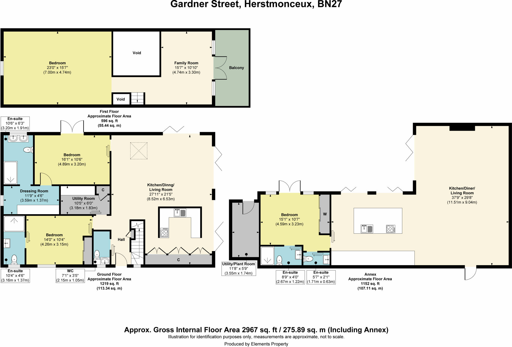 Field View, Gardner Street, Herstmonceux, BN27 floorplan