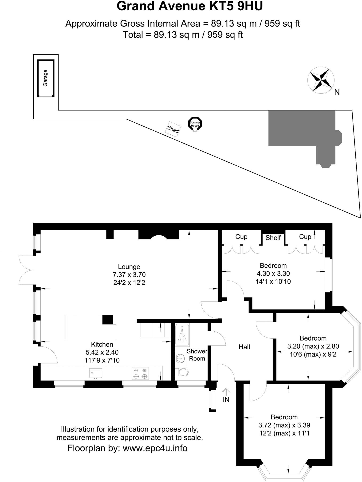 Grand Avenue, Surbiton floorplan