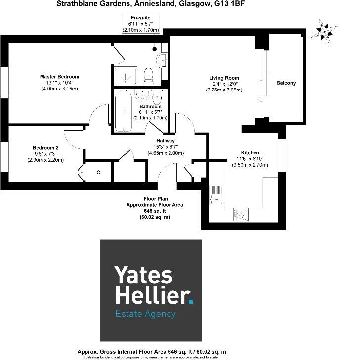 Strathblane Gardens, Anniesland, Glasgow, G13 floorplan