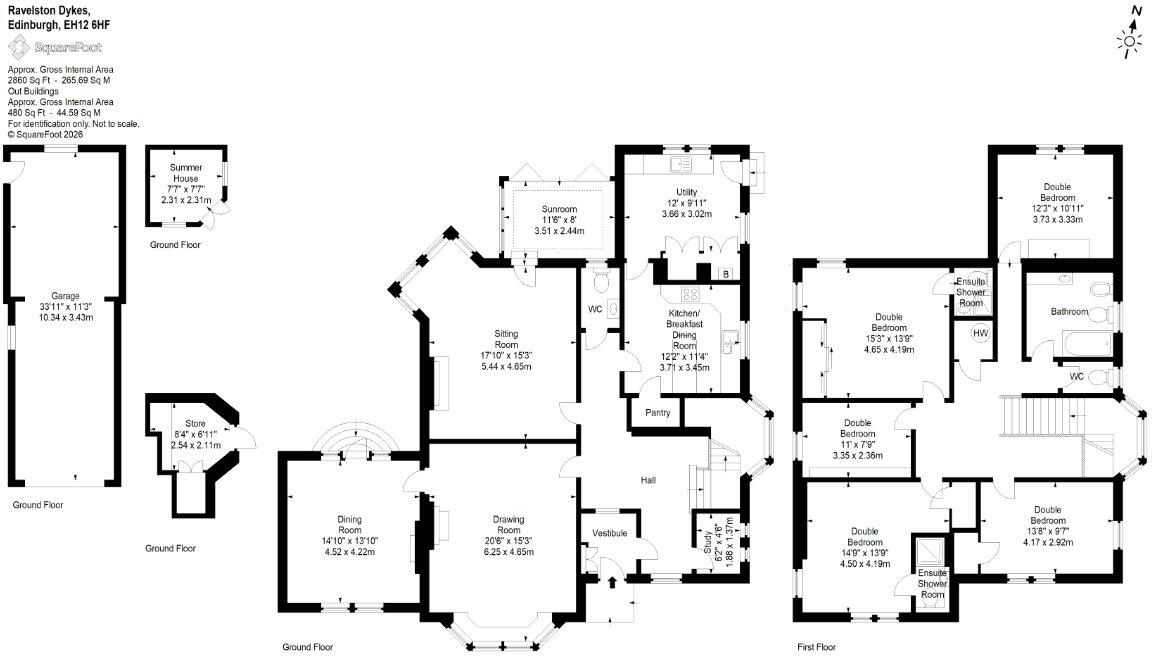 70, Ravelston Dykes, Edinburgh floorplan