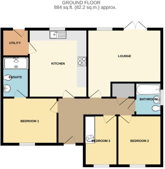 Sedgemoor Close, Lympsham, Weston-super-Mare, Somerset, BS24 floorplan