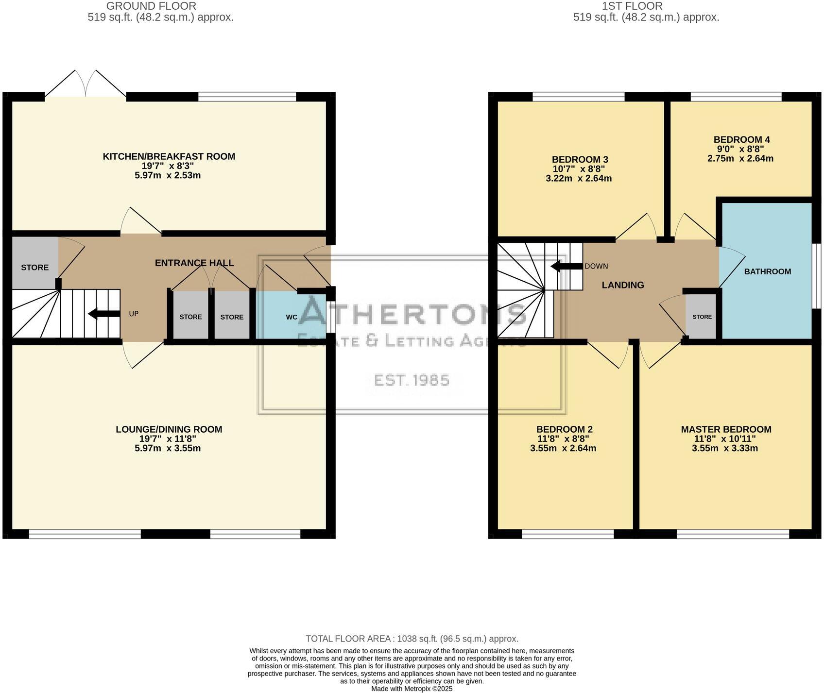 Calder Road, Canford Heath, Poole floorplan