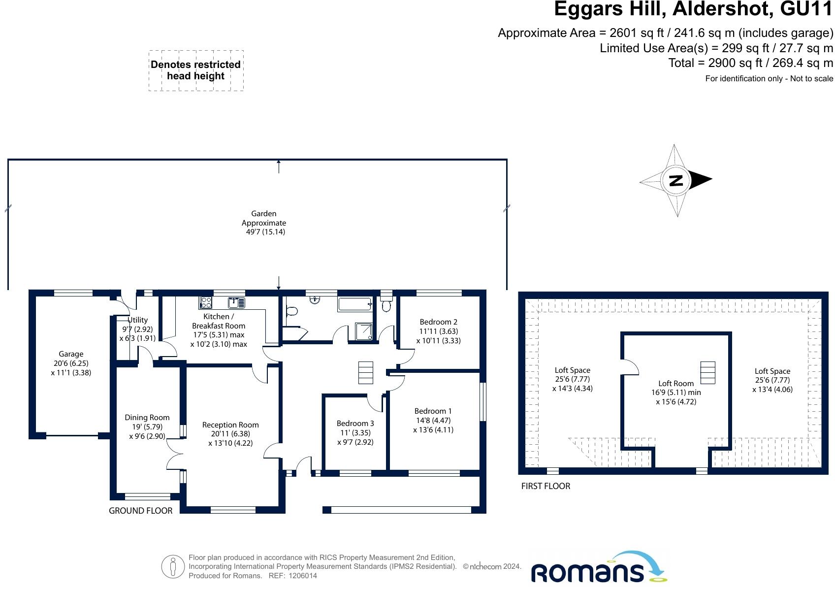 Eggars Hill, Aldershot, Hampshire floorplan