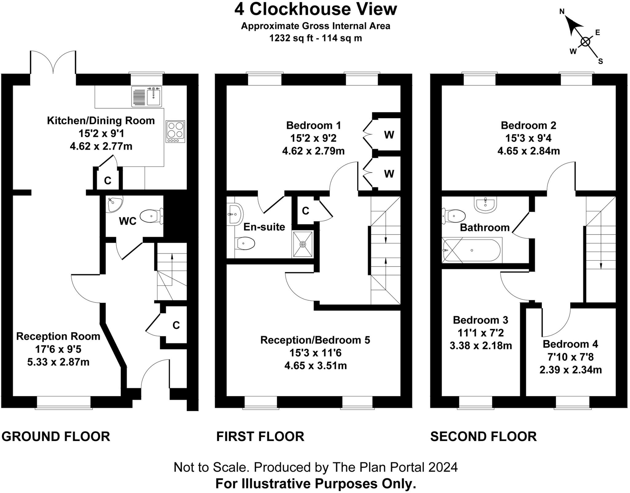 Clockhouse View, Street floorplan