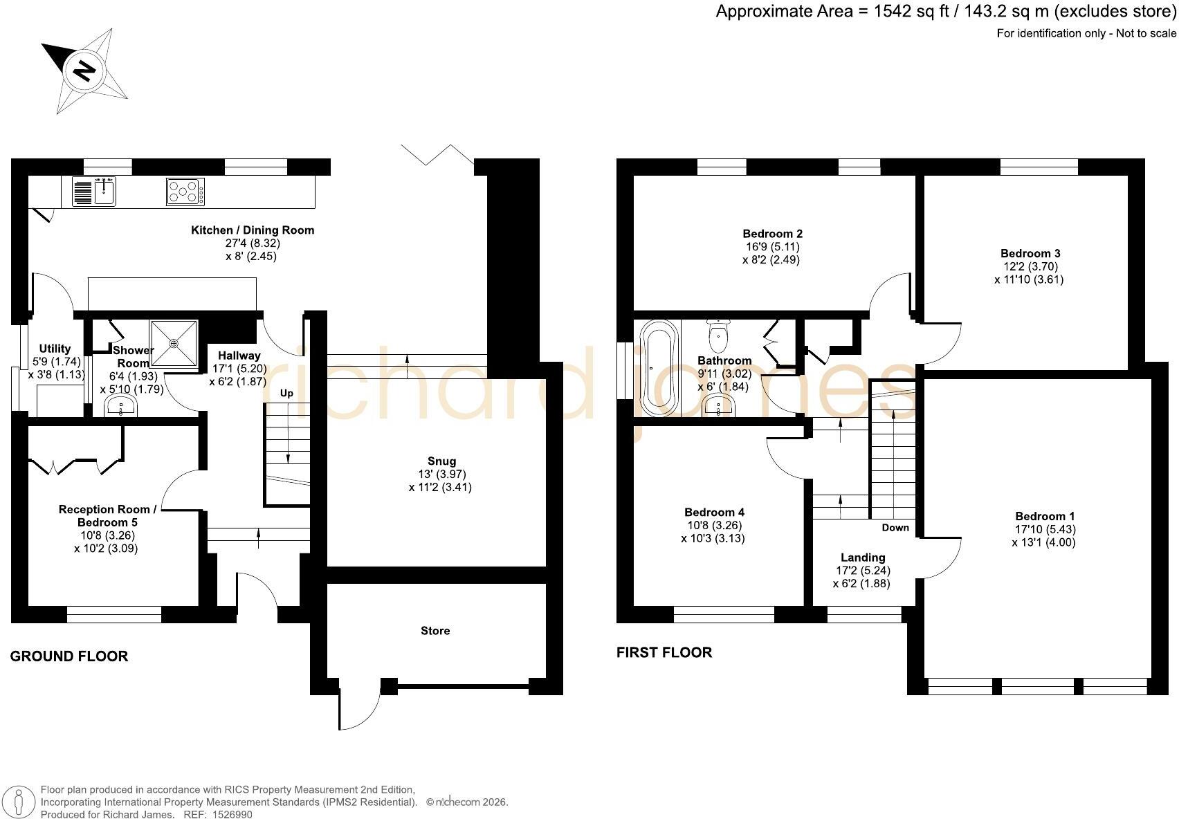 Dovetrees, Covingham, Swindon, SN3 floorplan