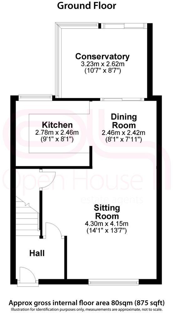 Edinburgh Avenue, Sawston floorplan
