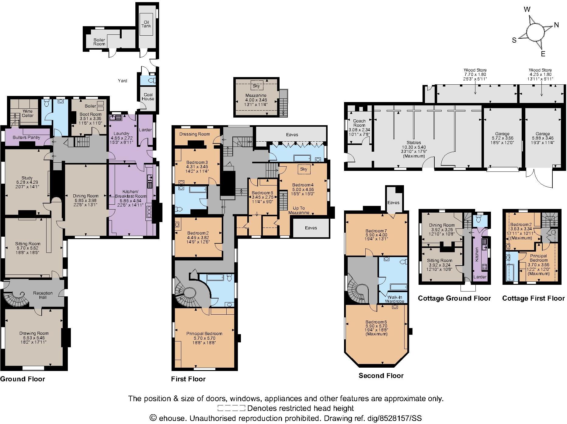 Sutton Courtenay, Oxfordshire floorplan