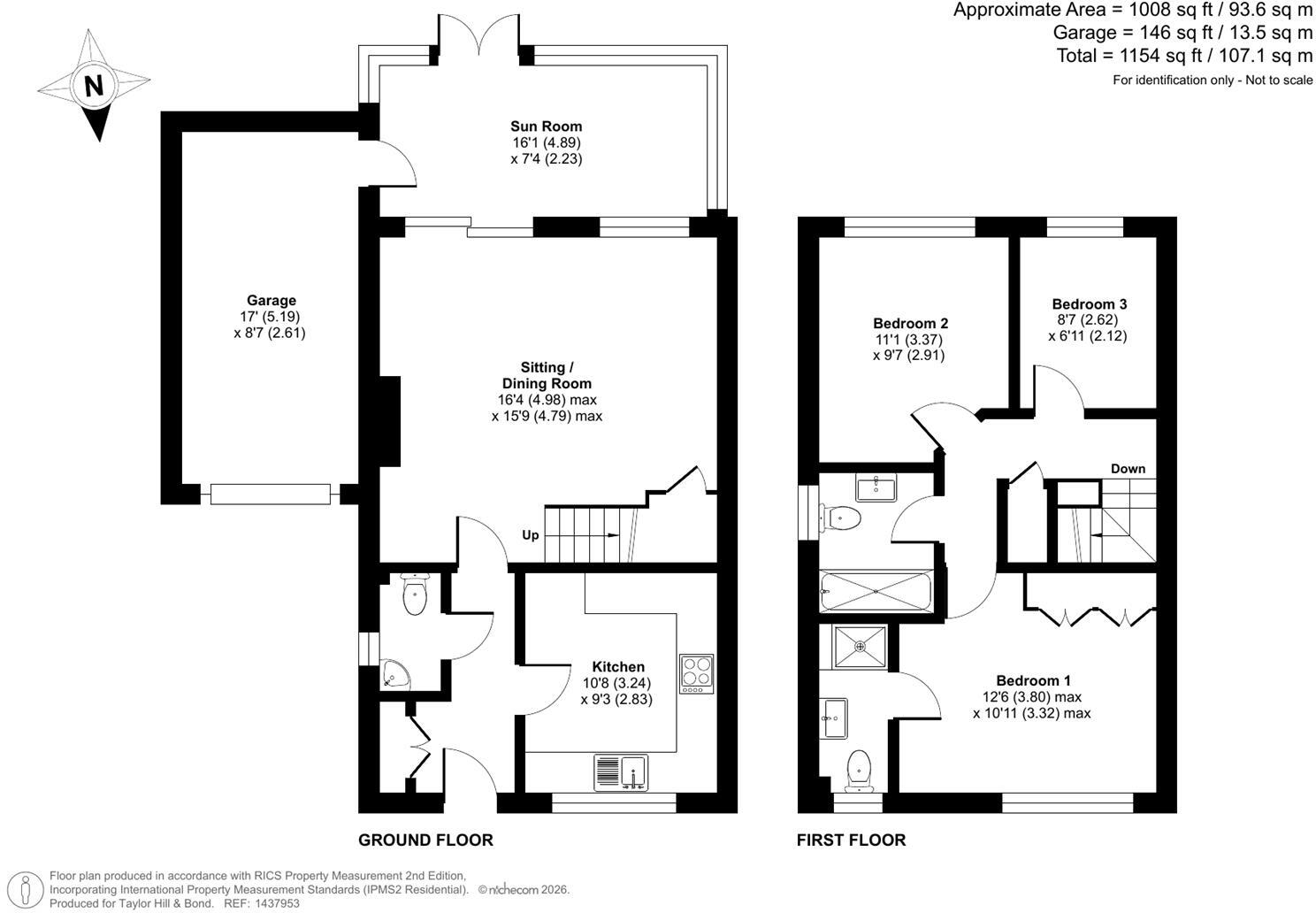 Branewick Close, Titchfield Common floorplan