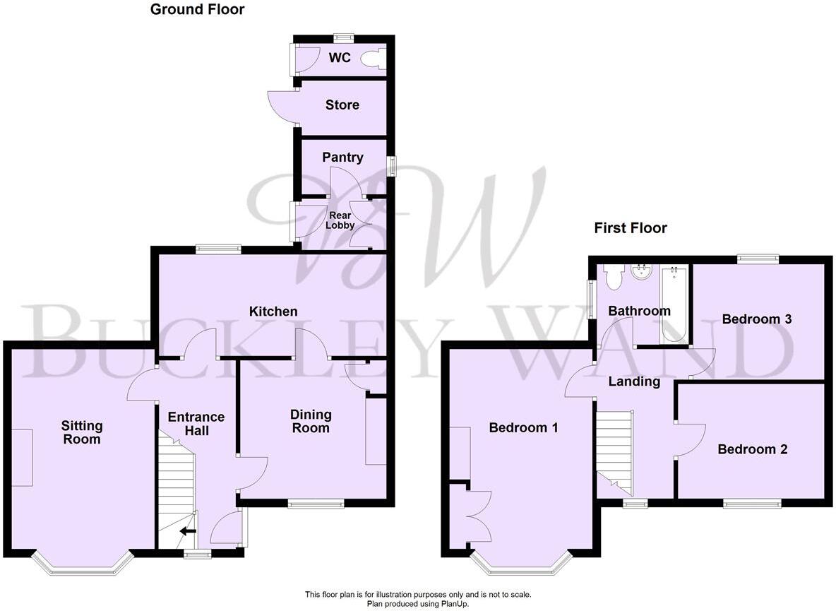 Katherine House, 5 Long Street, Grantham floorplan