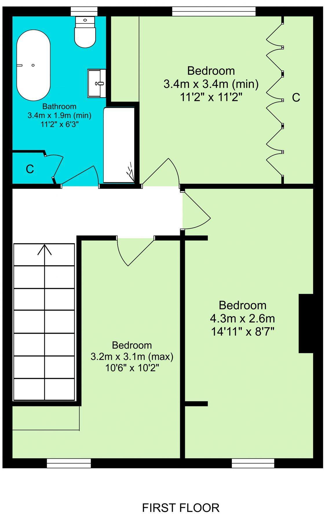  Ainstable, Carlisle, CA4 floorplan