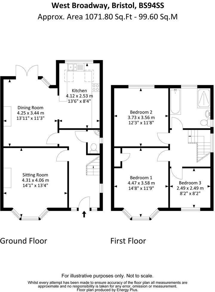 West Broadway, Henleaze, Bristol floorplan