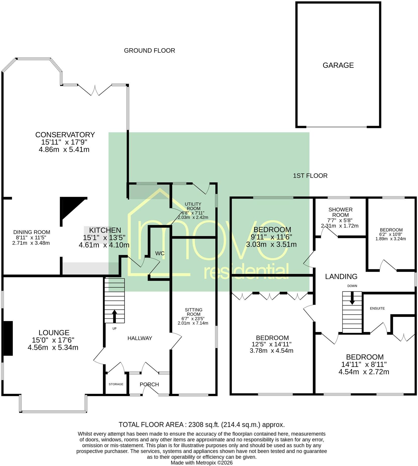 Brooklet Road, Heswall, CH60 floorplan