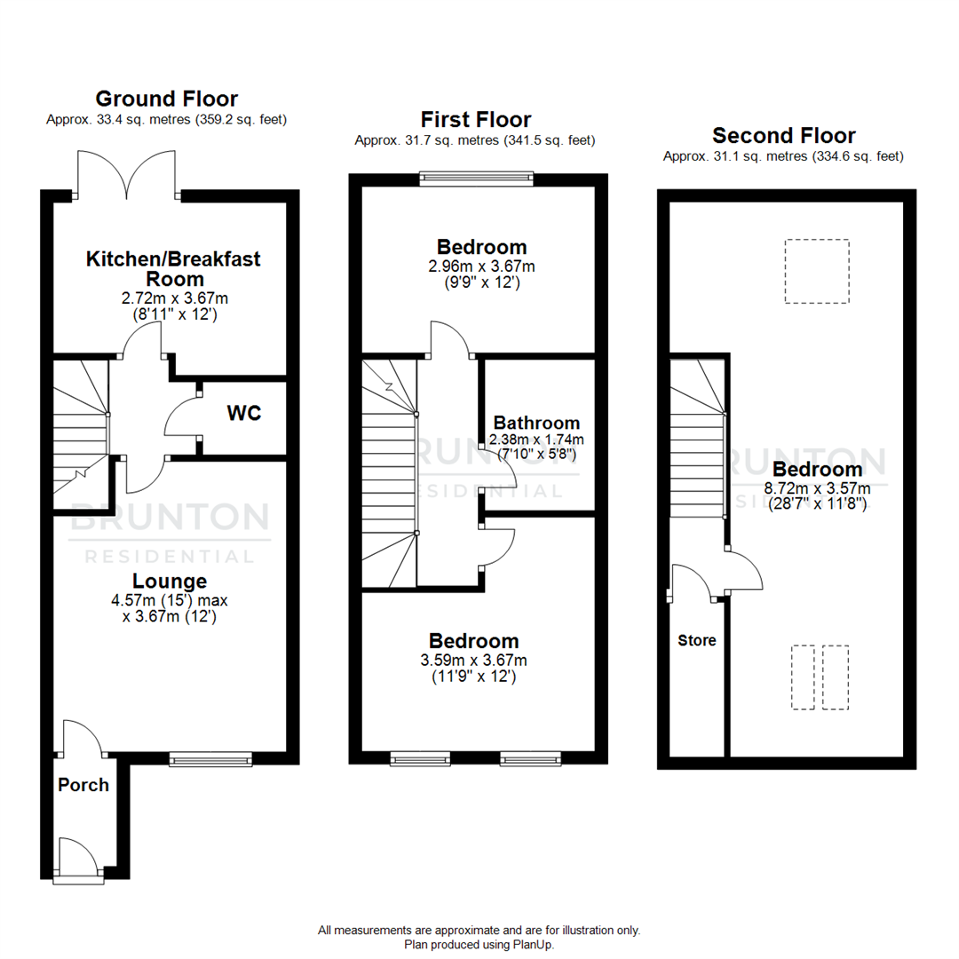 Elmwood Park Gardens, Great Park, NE13 floorplan