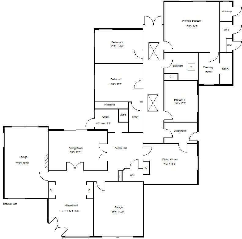 Birchwood Dell, Bessacarr, Doncaster floorplan