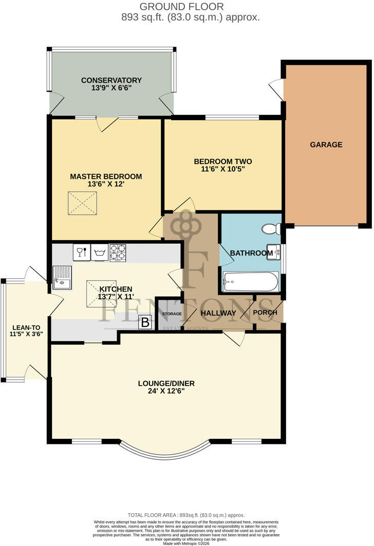 Ferndown Road, Frinton-On-Sea floorplan