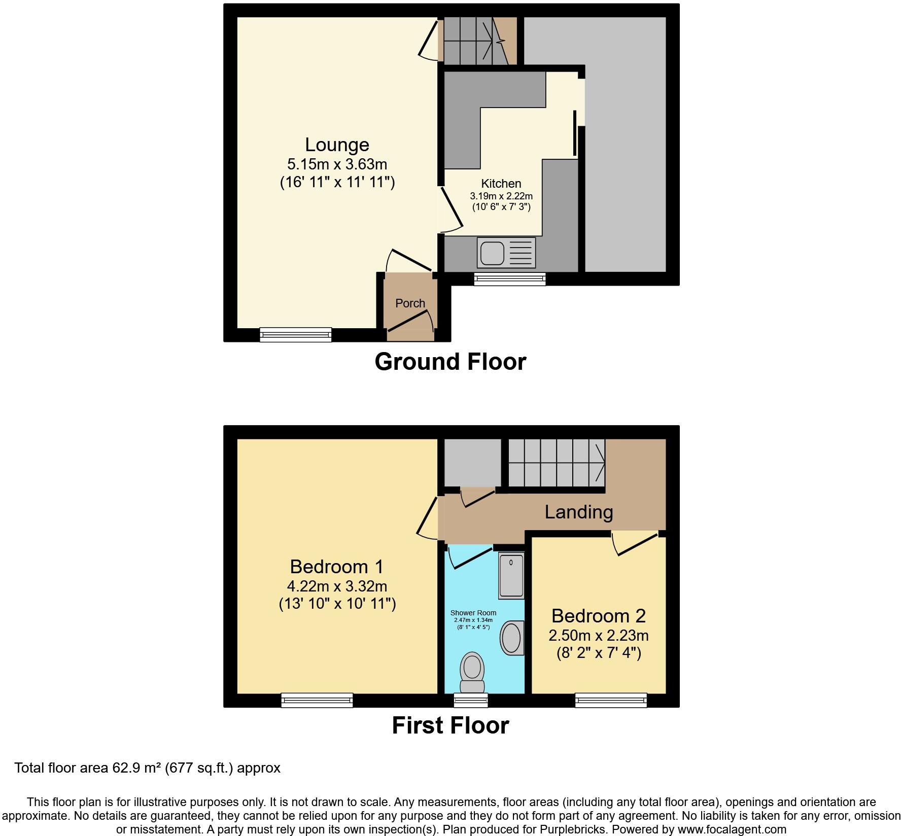Marsden Mount, Leeds, LS11 floorplan