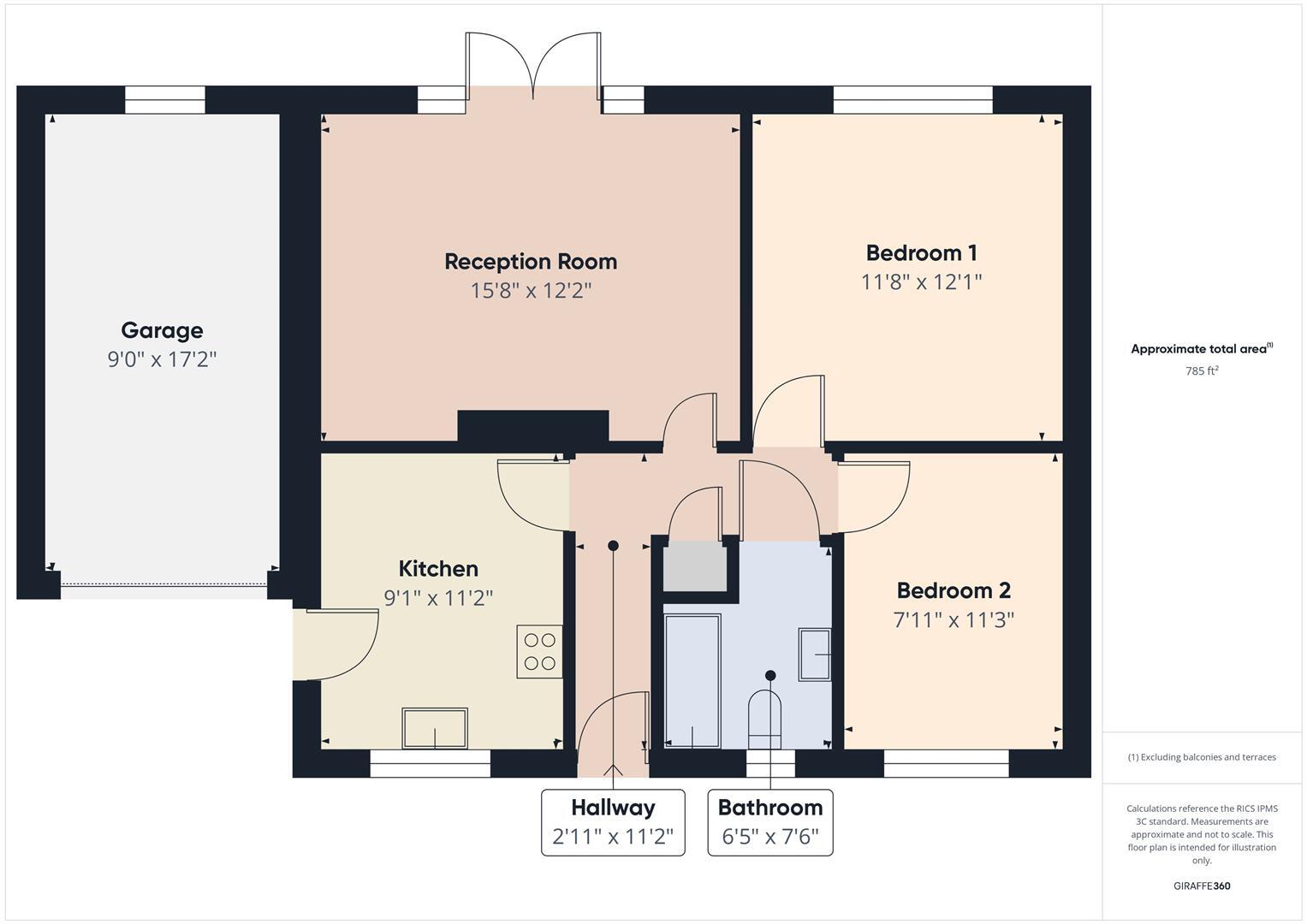 Ivel Close, Mablethorpe floorplan