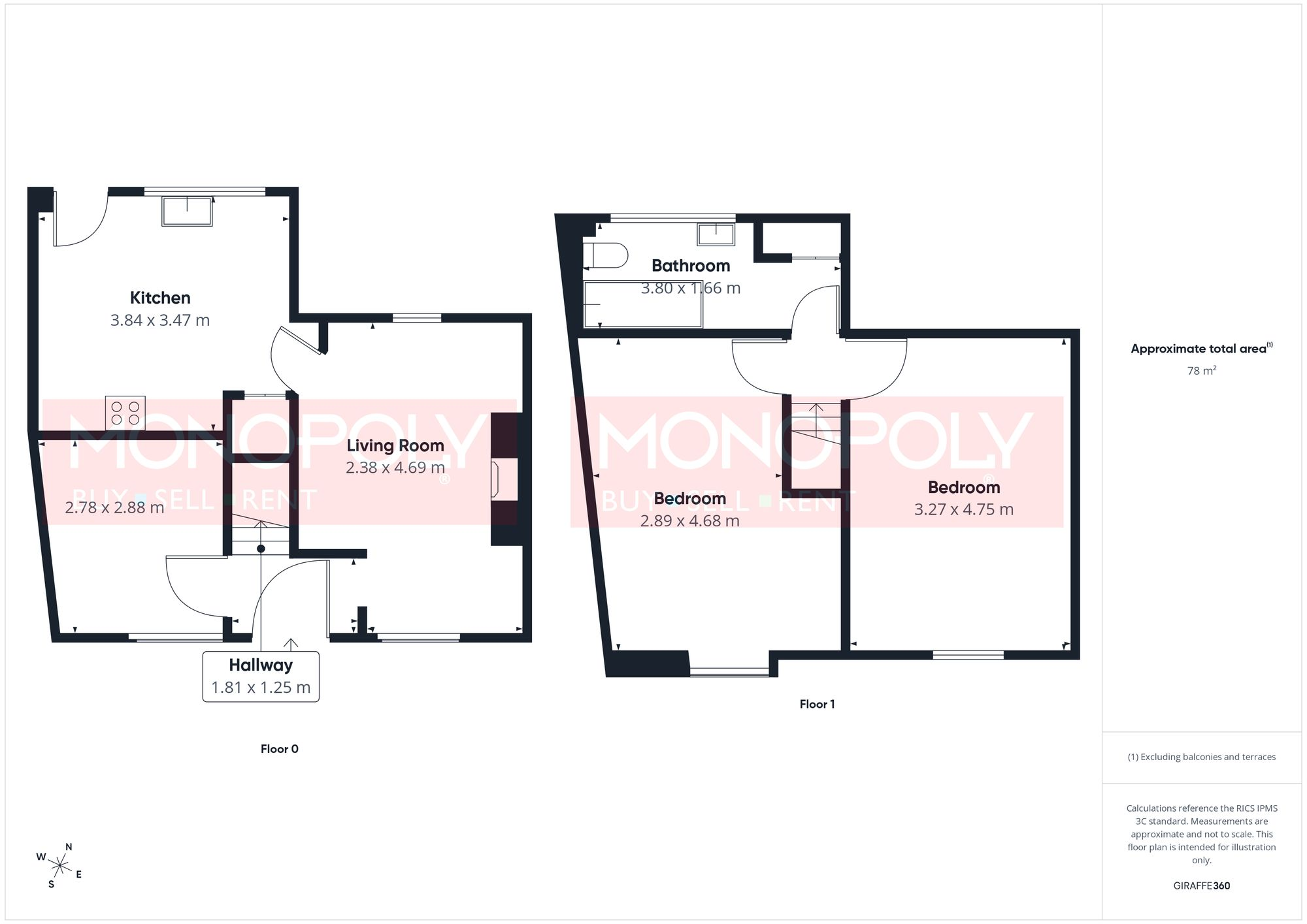Park Street, Denbigh, LL16 floorplan