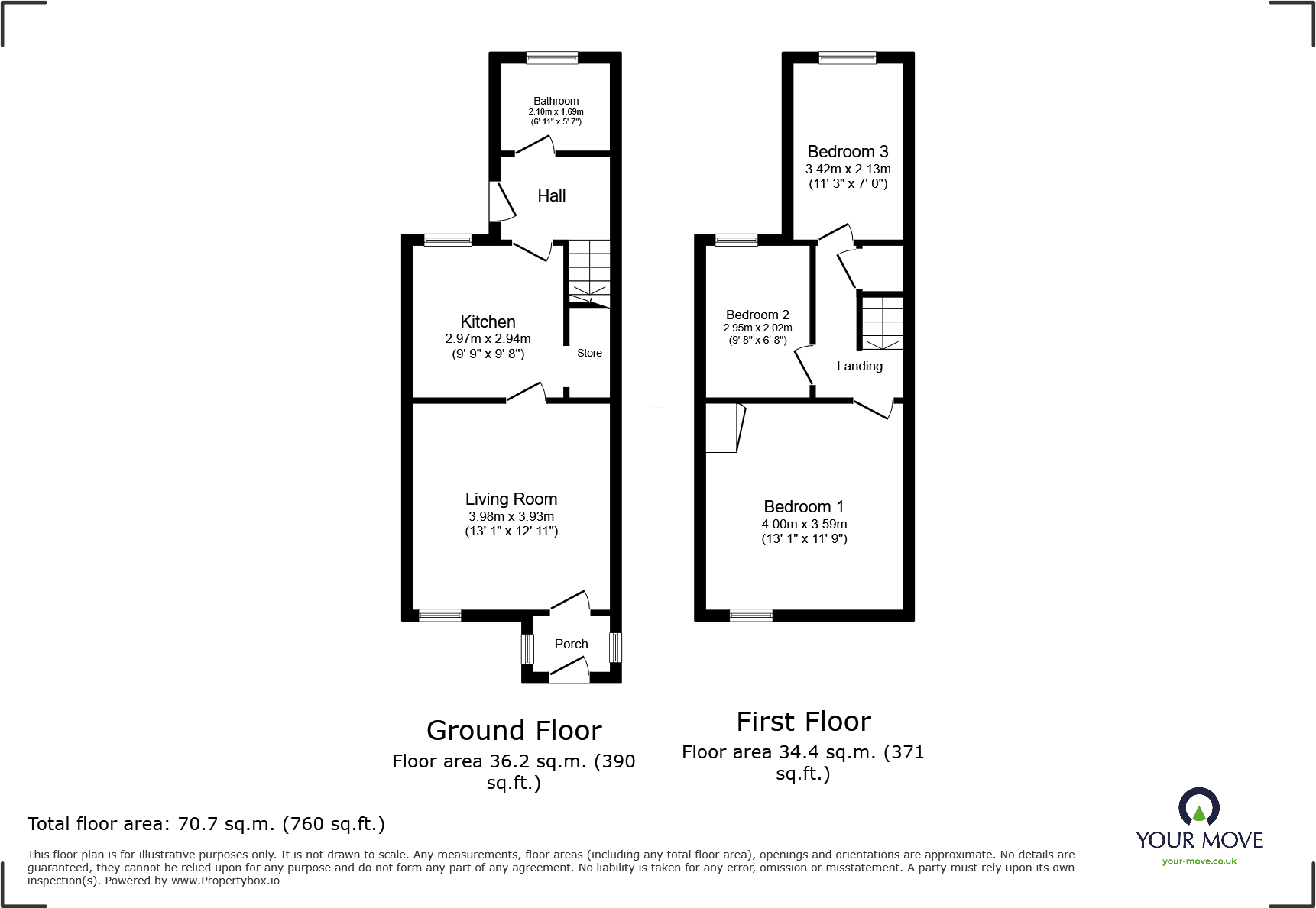 Vaal Street, Barnsley, South Yorkshire, S70 floorplan