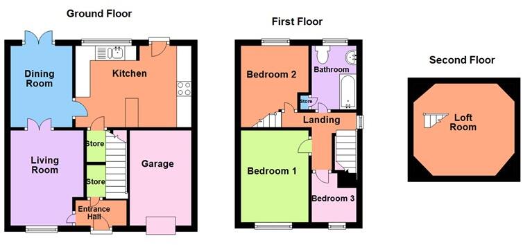 St Marys Road, Dunsville, Doncaster, DN7 floorplan