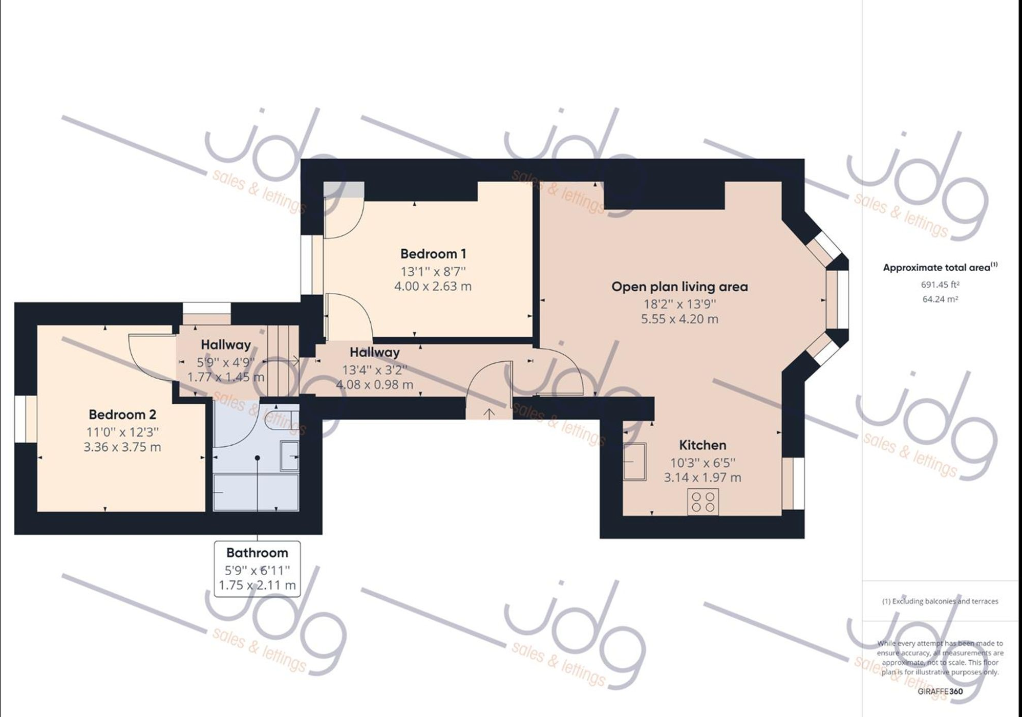 80 Sandylands Promenade, Morecambe, LA3 floorplan