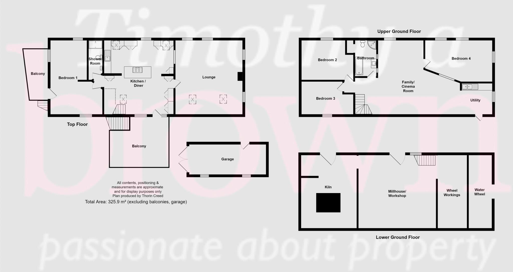 Judgefield Lane, Brown Edge floorplan