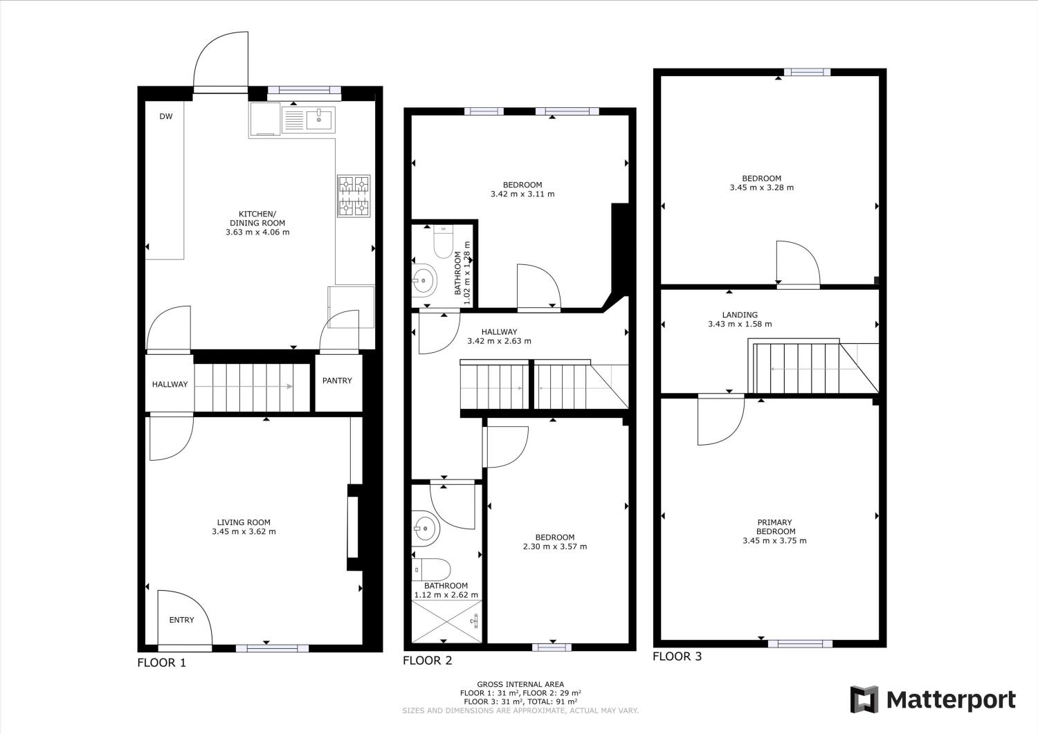26 Cromwell Street, Nottingham, NG7 4GL floorplan