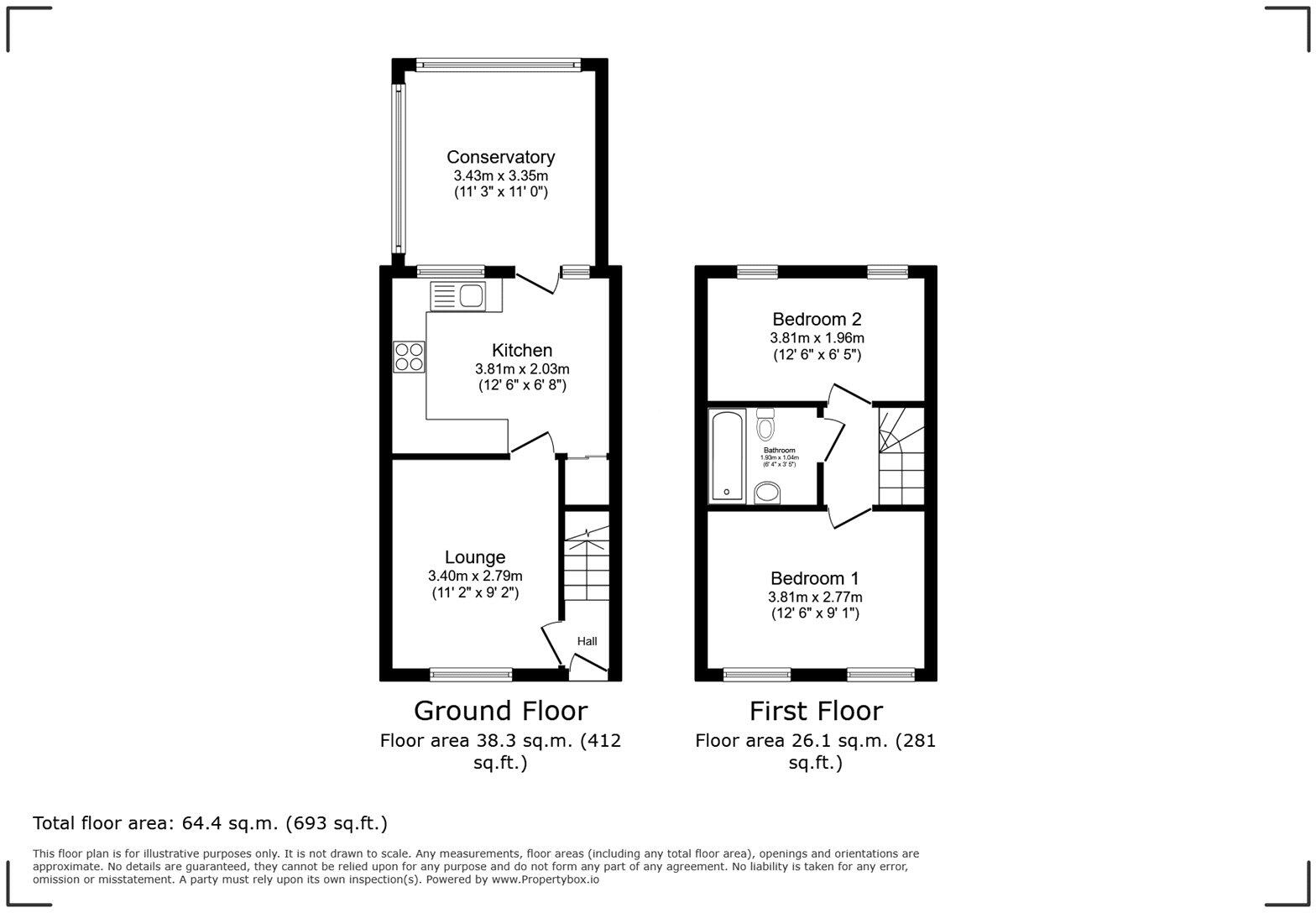 Quisters, Lyppard Hanford, Worcester, WR4 floorplan