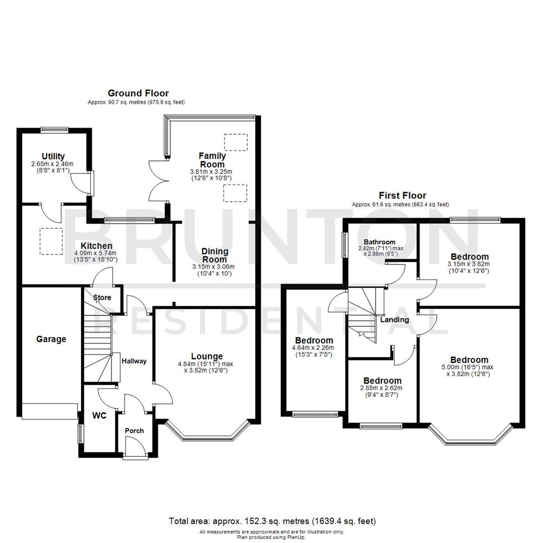 Whiteacres, Morpeth, NE61 floorplan