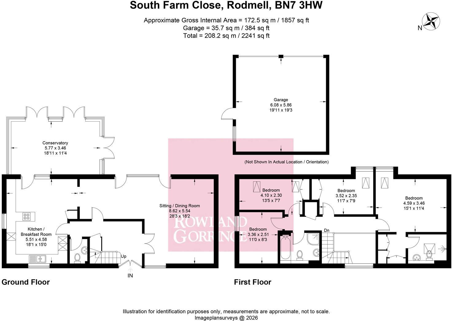 South Farm Close, Rodmell, Lewes floorplan