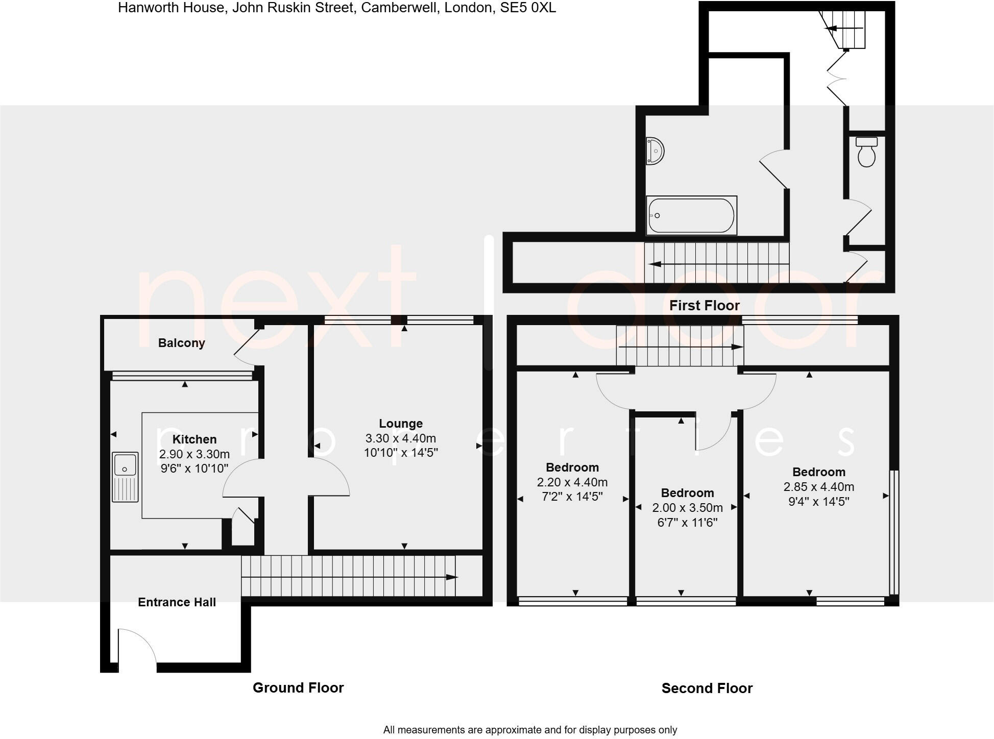 John Ruskin Street, Oval, SE5 floorplan