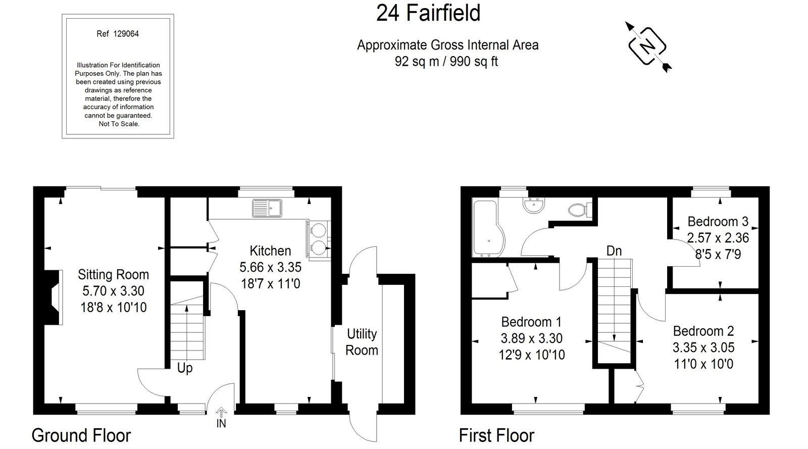 Fairfield, Compton, Newbury, RG20 6PJ floorplan