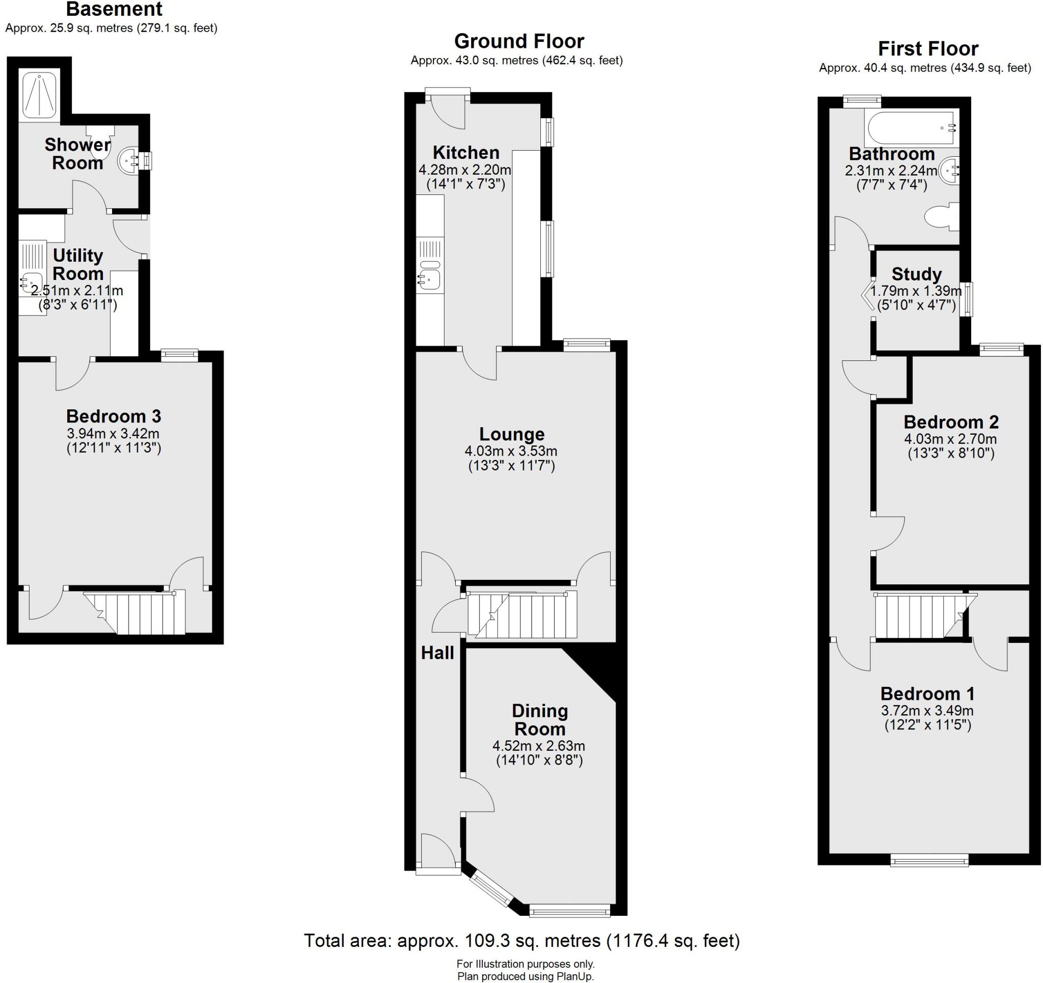 Monks Road, Lincoln floorplan