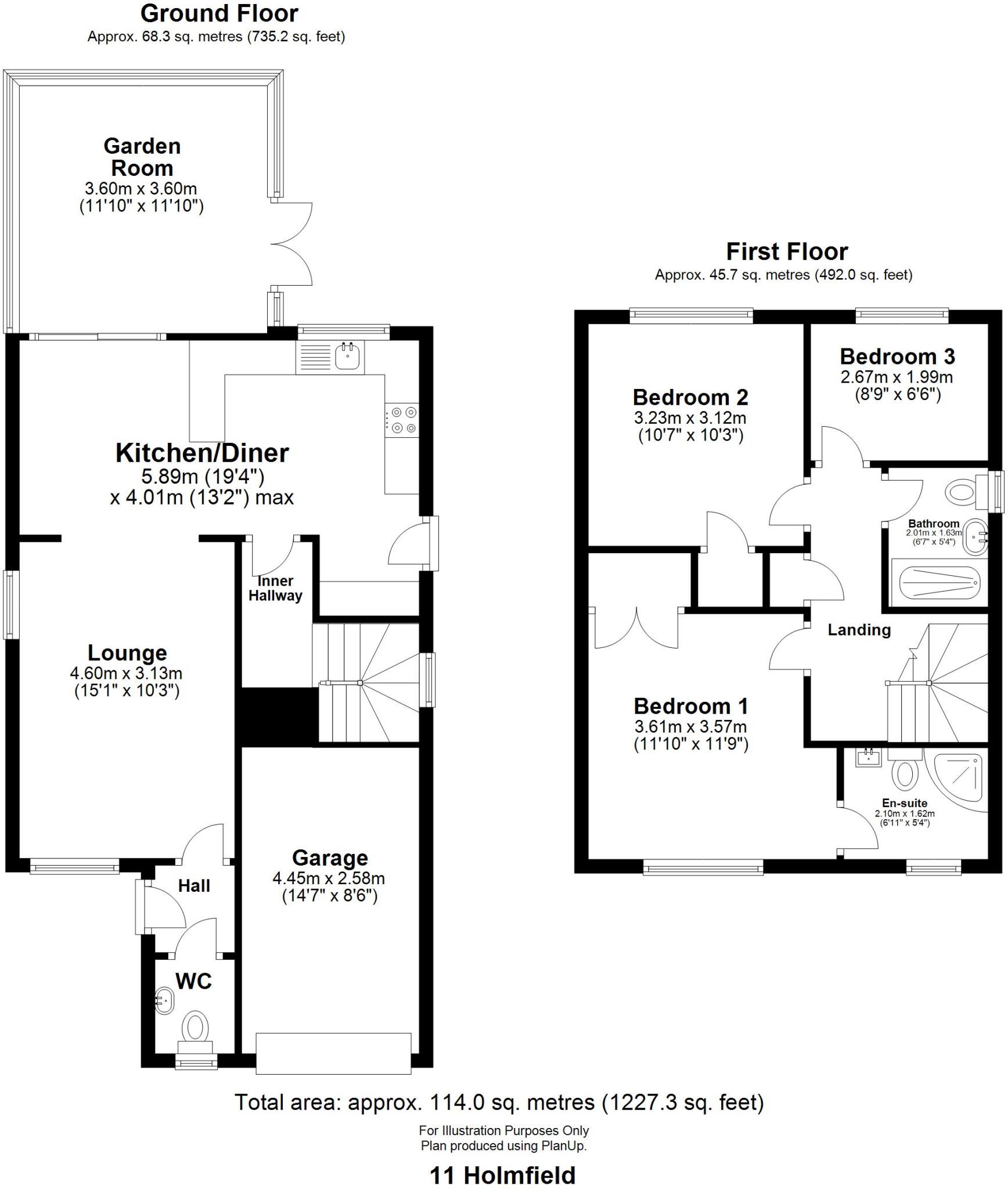 Holmfield, Fiskerton, Lincoln floorplan