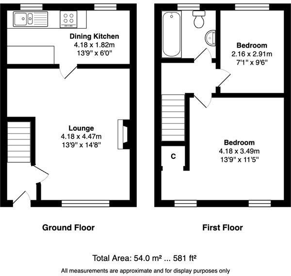 Gill Lane, Cowling floorplan