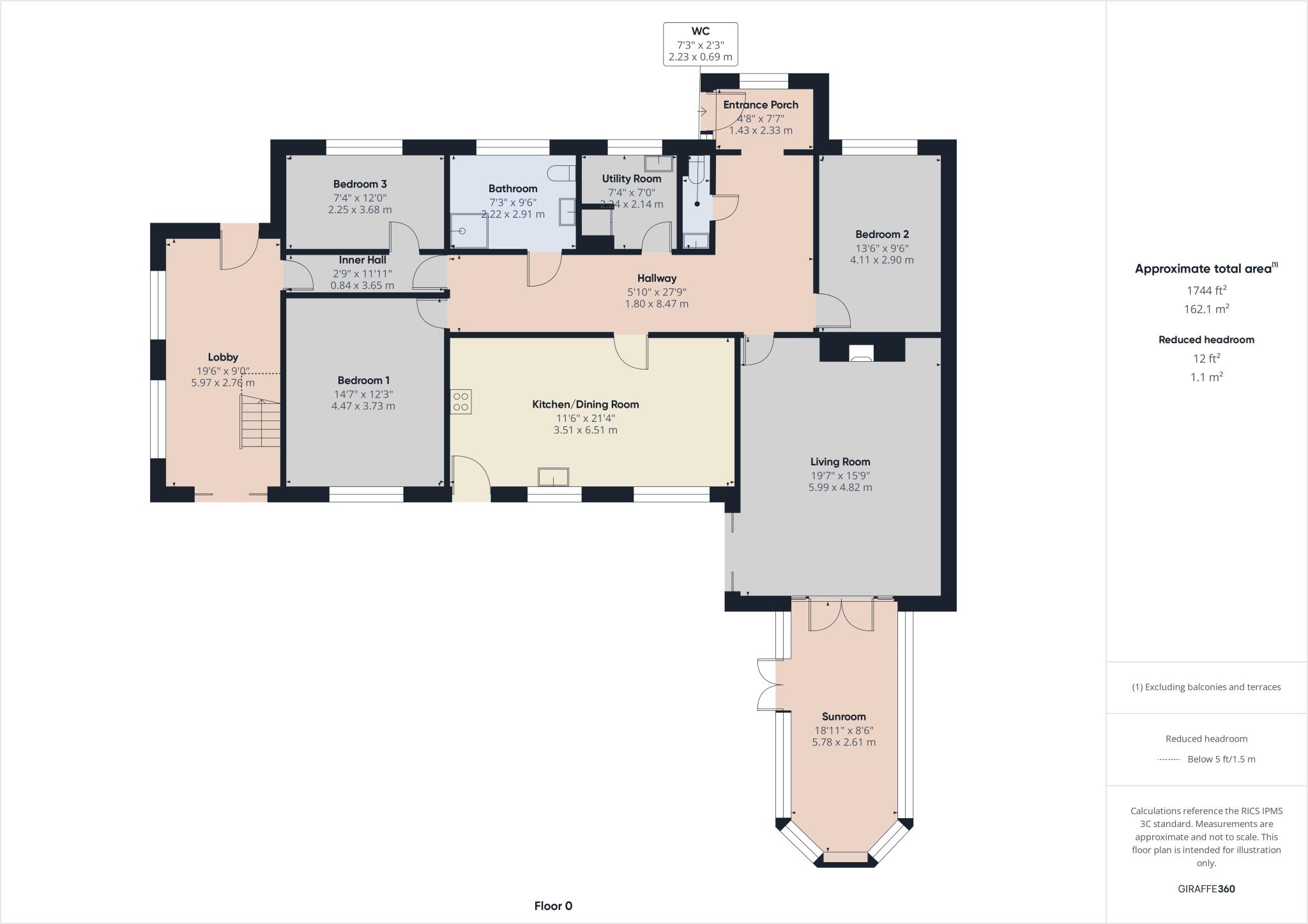 , Crackington Haven, Cornwall floorplan