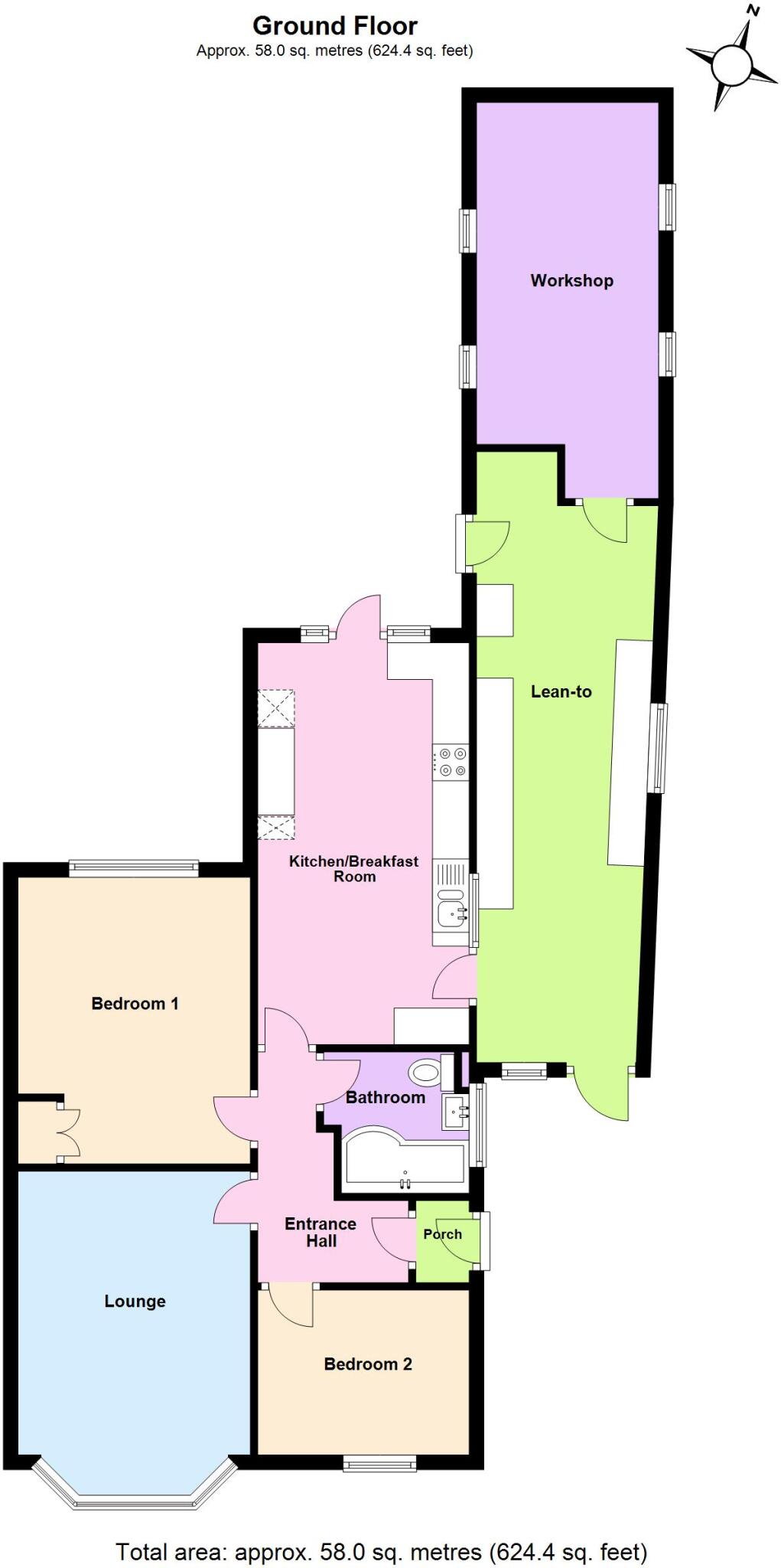 Pendered Road, Wellingborough floorplan