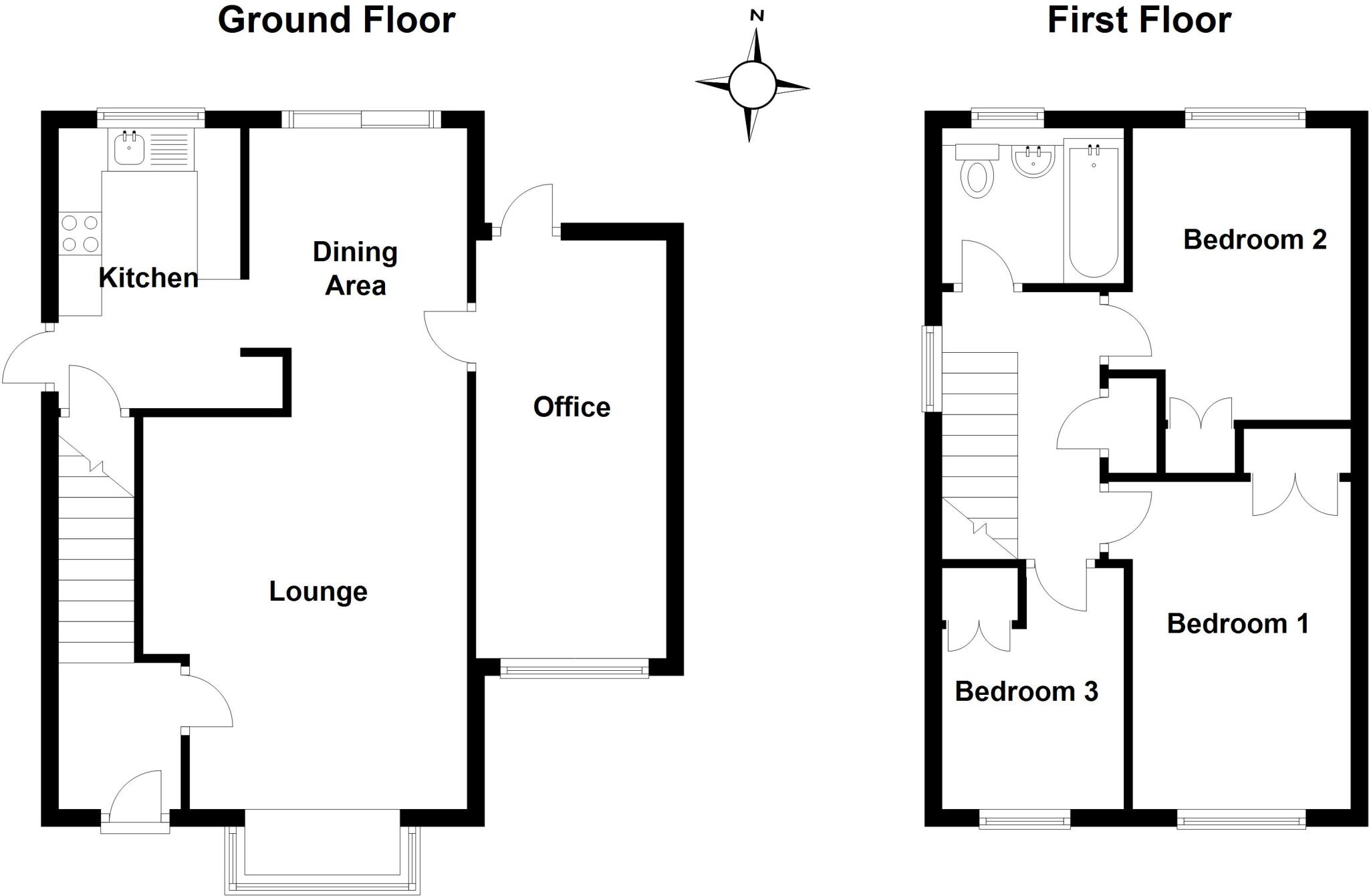 Wheatlands, Stevenage, Hertfordshire, SG2 floorplan
