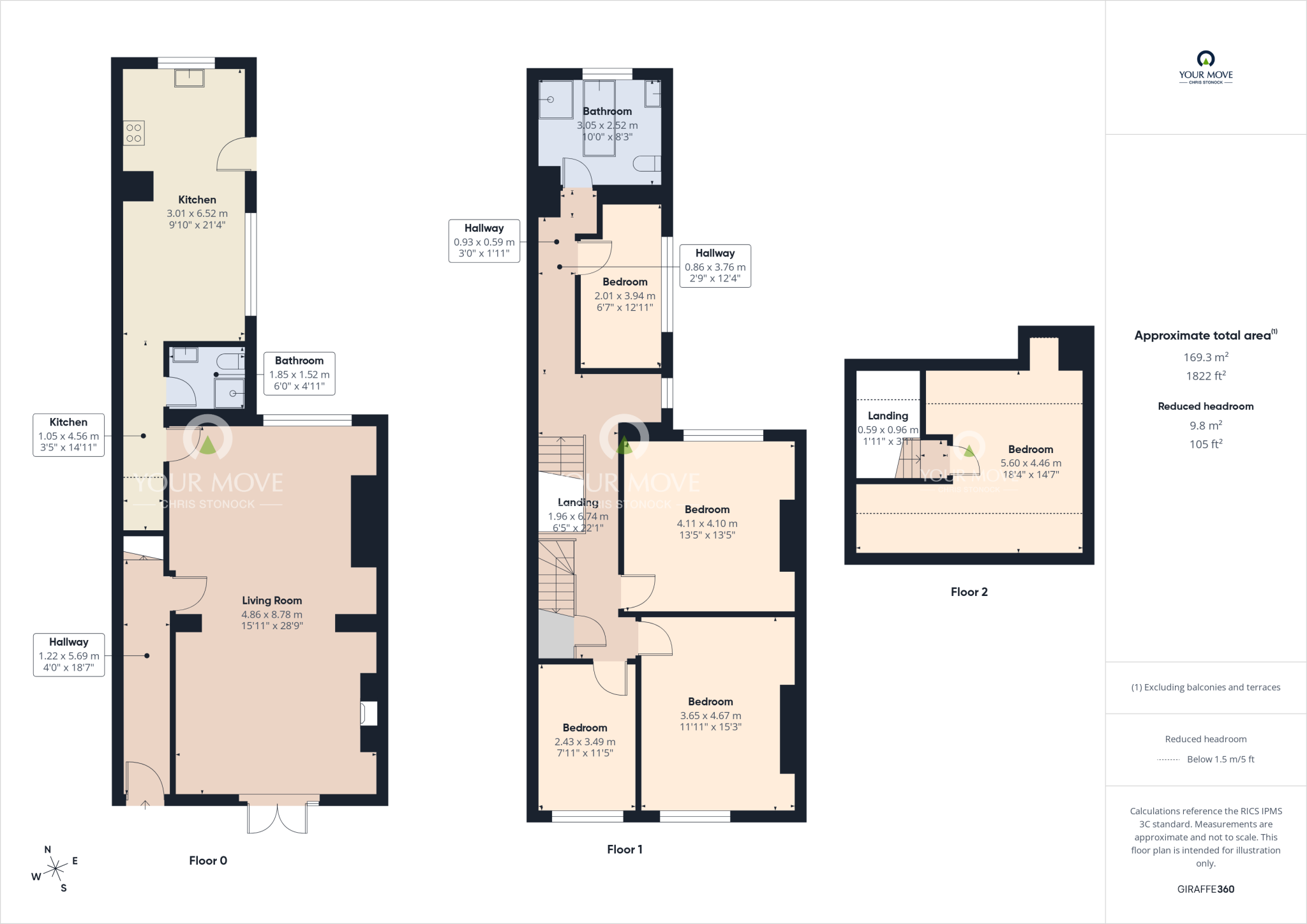 South View, Kimblesworth, Chester Le Street, Durham, DH2 floorplan