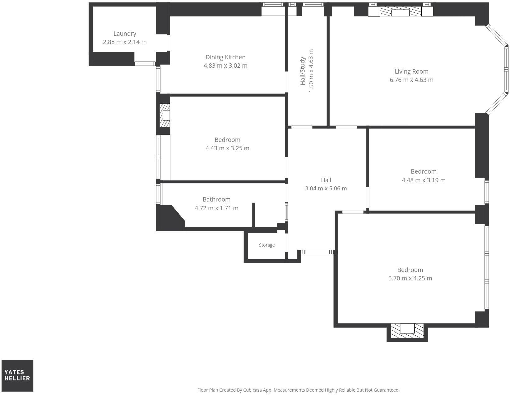 40 Queensborough Gardens, Hyndland, G12 floorplan