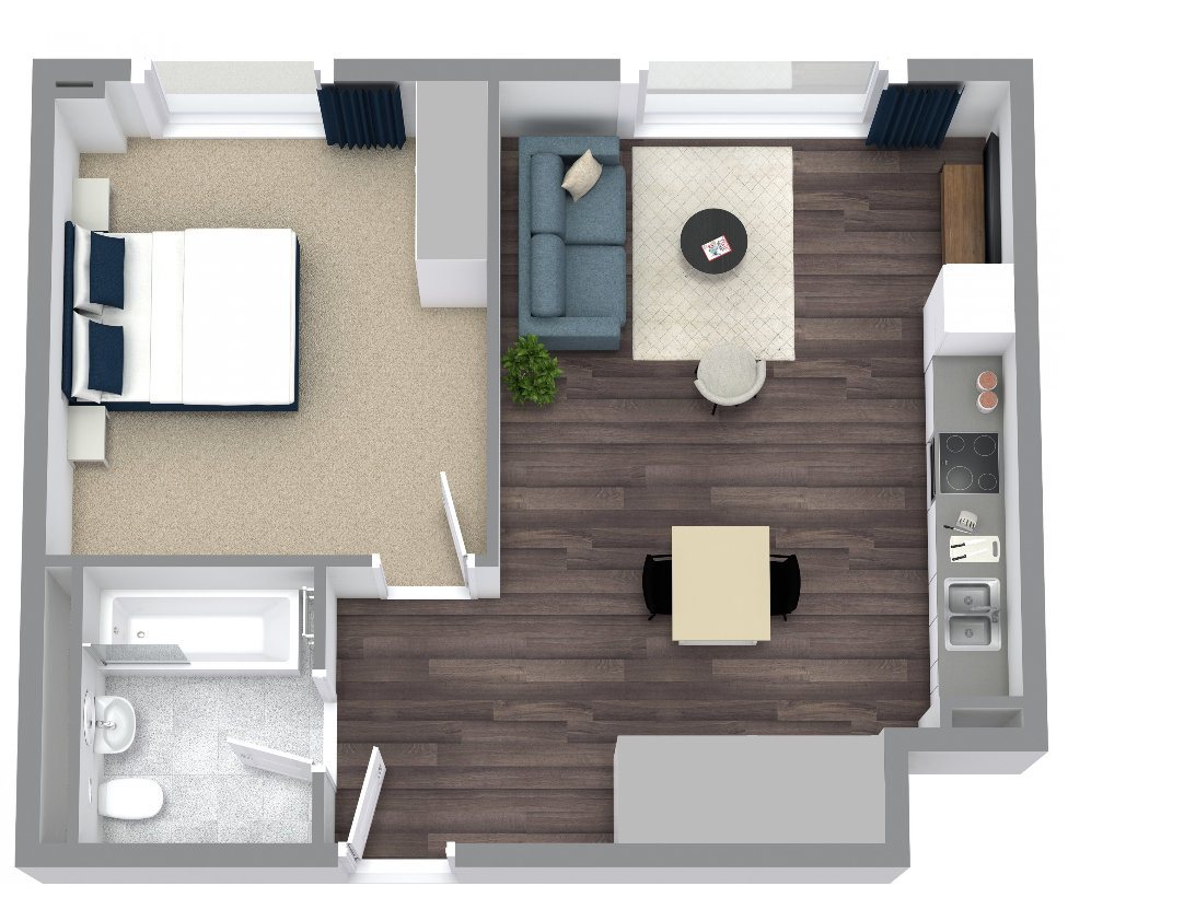 £1500 GIFT VOUCHER INCENTIVE **T&Cs APPLY** ONE BED, The Almere, Avebury Boulevard, Central Milton Keynes, Milton Keynes floorplan