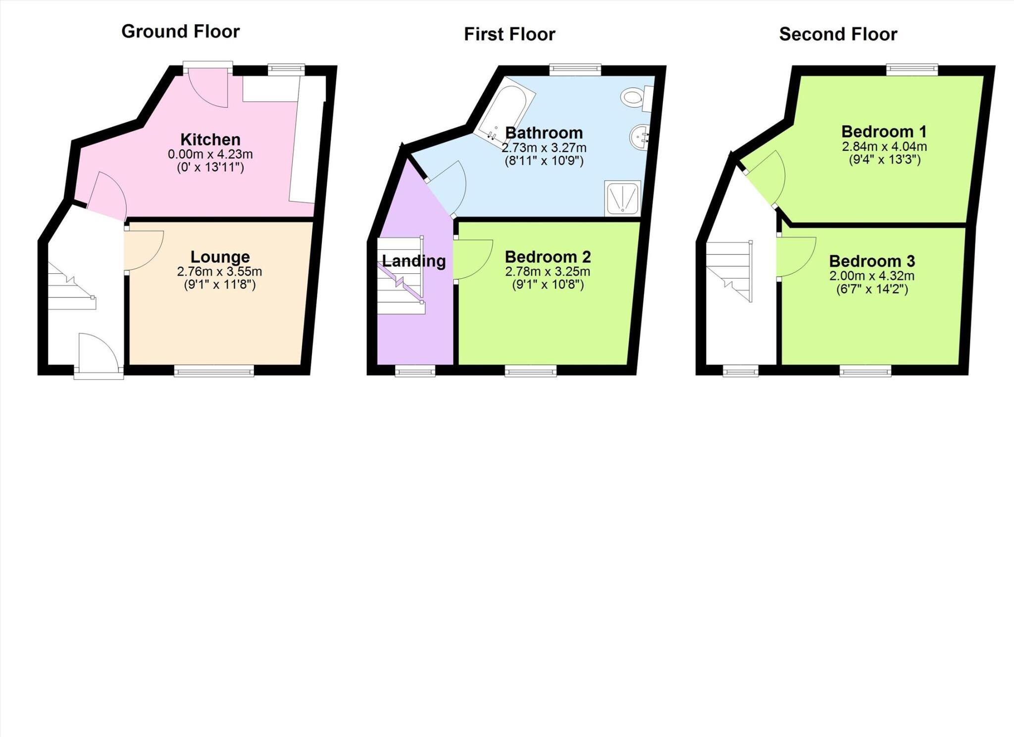 Deansgate, Morecambe floorplan